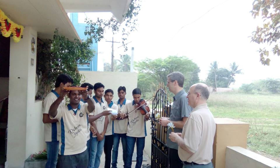 Fr. Heiner and Fr. Stephen in India