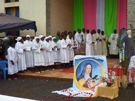 Célébration du cinquantenaire de la paroisse Sainte Thérèse de l’Enfant Jésus de Bankouop