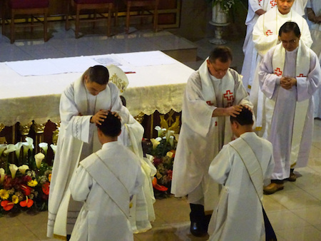 Priestly Ordination of two Vietnamese SCJs in Manila