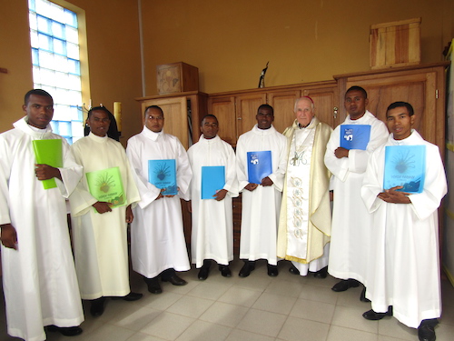 New seven deacons and four dehonians priests