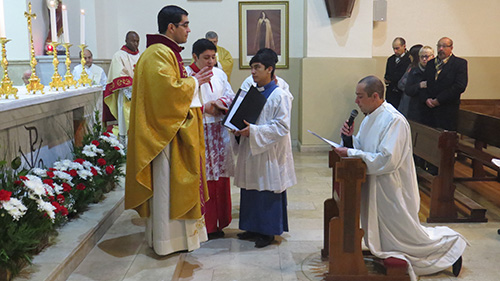 Br. Itaianan makes perpetual profession