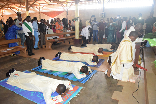 Final religious profession in Cameroon