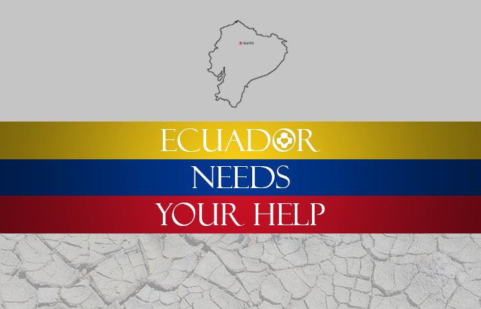 Raising funds for Ecuador