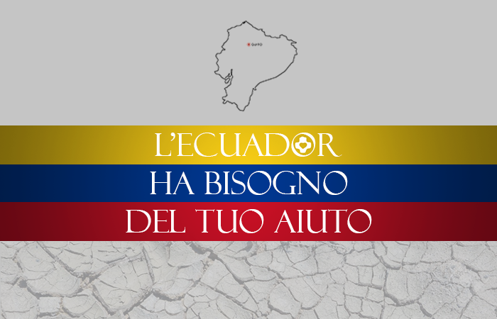 Raccolta fondi per l’Ecuador