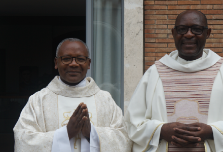 Le Collège international de Rome célèbre les pères Gilbert et Guy