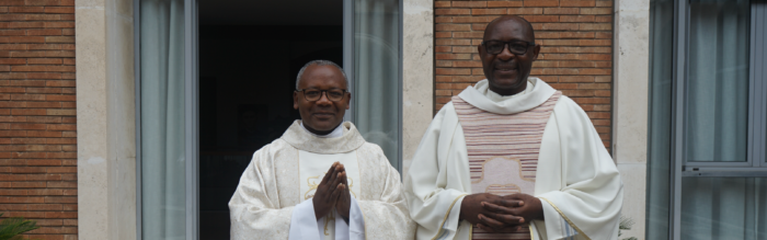 O Colégio Internacional de Roma celebra o Padre Gilbert e o Padre Guy