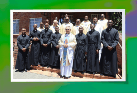 El Noviciado dehoniano en Sudáfrica ha producido sus nuevos frutos