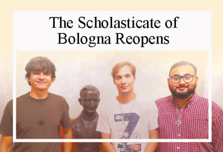 Reapertura del Escolasticado teológico de Bolonia