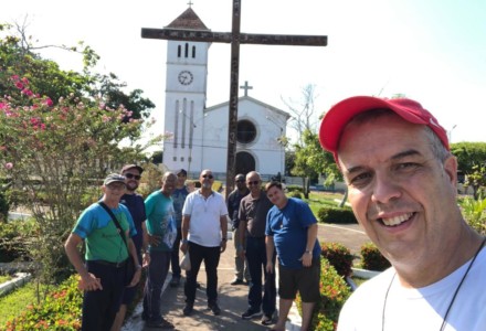 With the confreres in Brazil