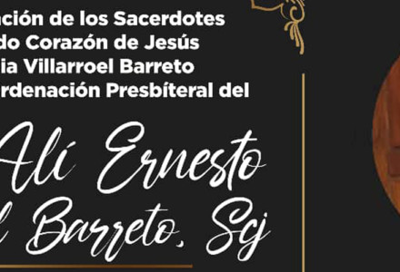 Ordenación Presbiteral del Diac. Alí Ernesto Villarroel Barreto, scj